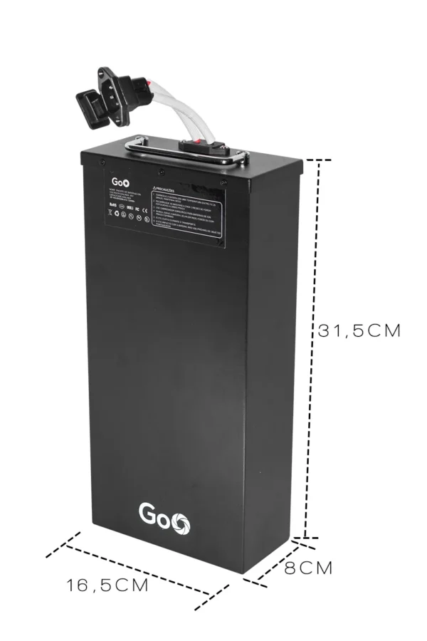 Bateria 60V 23Ah Removível para Citycoco - Imagem 5