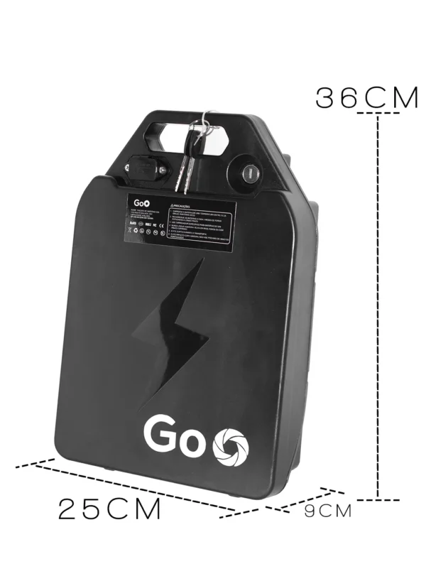 Bateria 60V 15Ah Removível para Citycoco - Imagem 3
