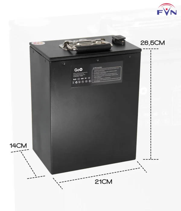 Bateria 60V 23Ah Mini X11 Pro Citycoco - Imagem 3